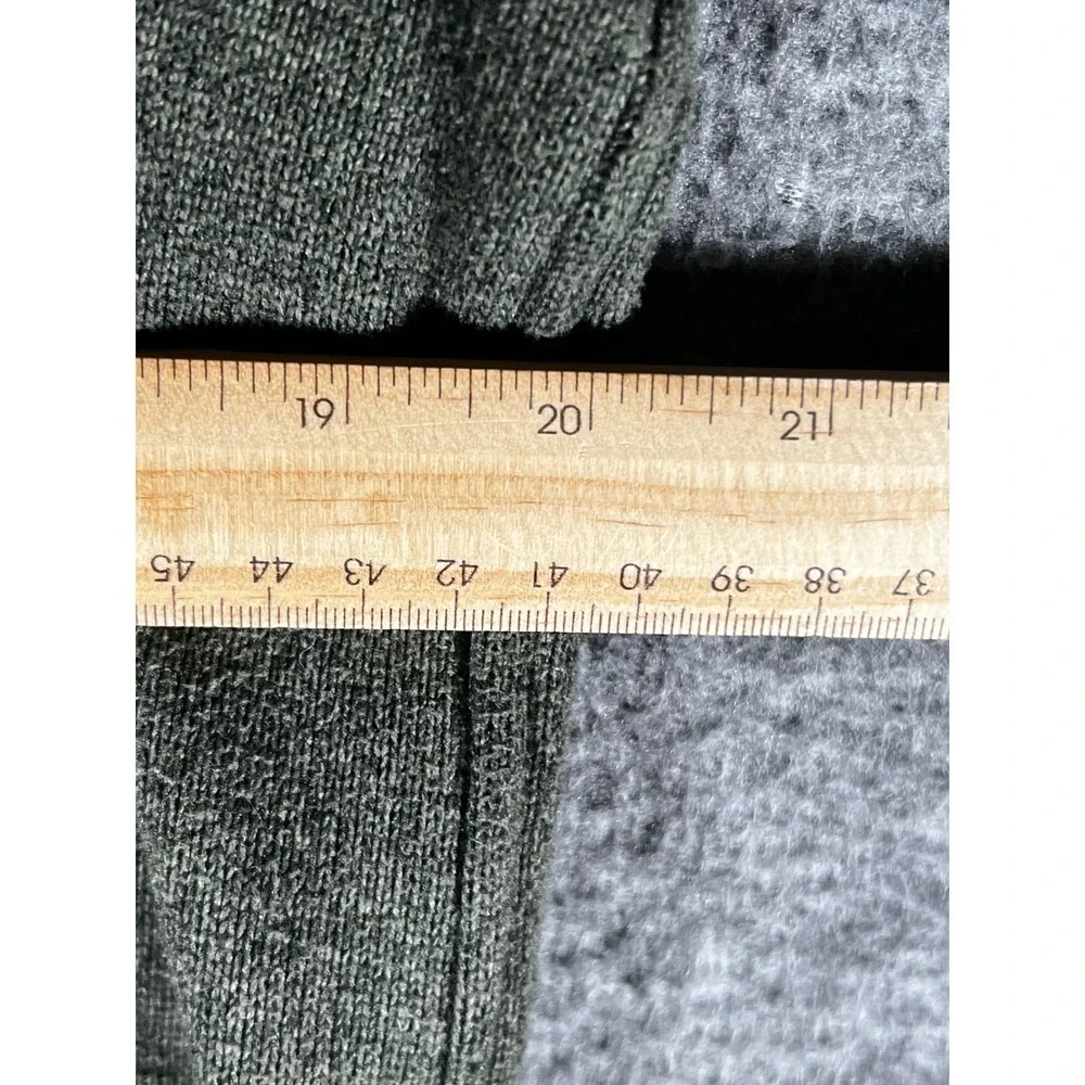 Marmot Mens Quarter Zip Fleece Pullover Olive Green Large L Heathered - Picture 6 of 9